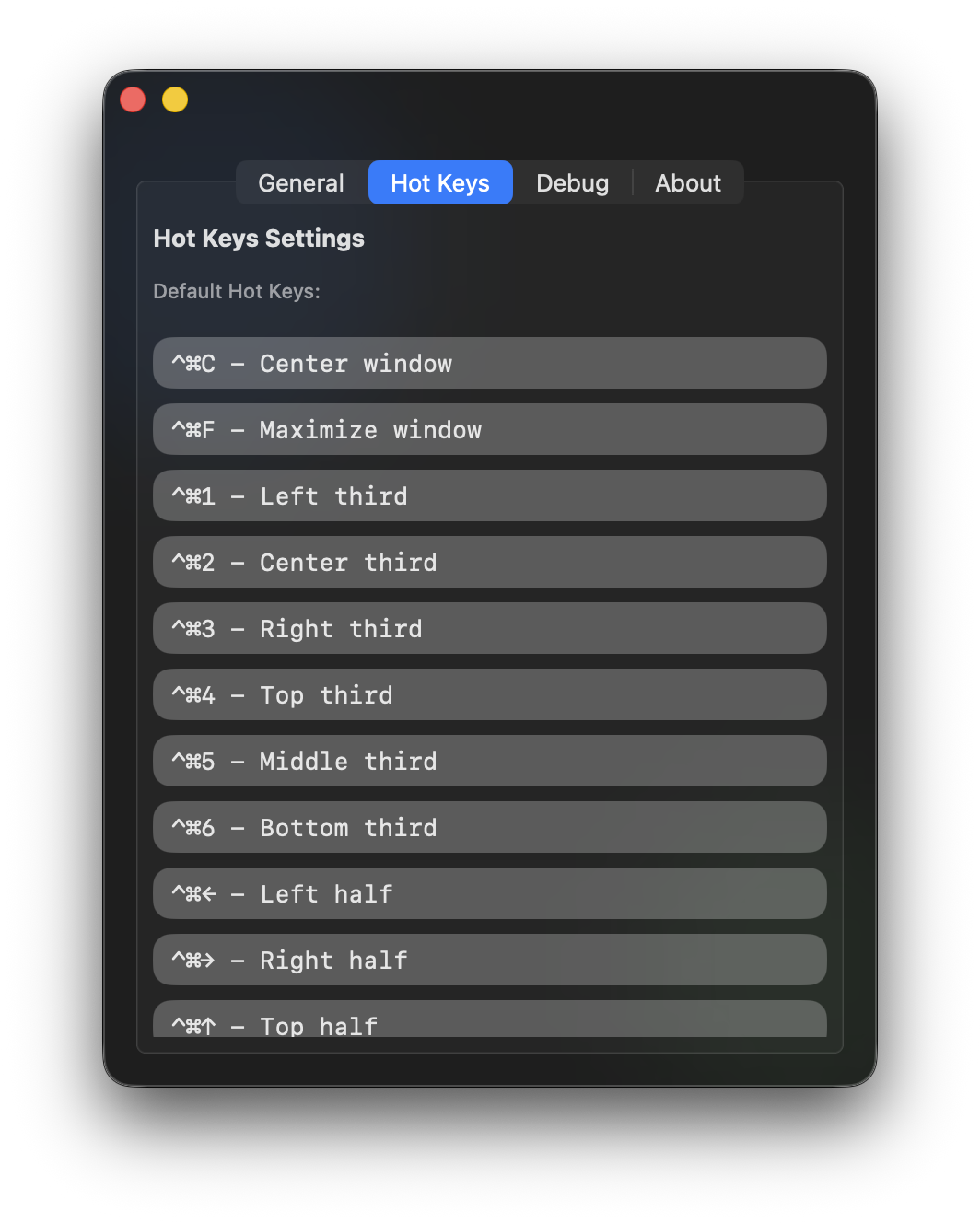 Sugar screenshot 2