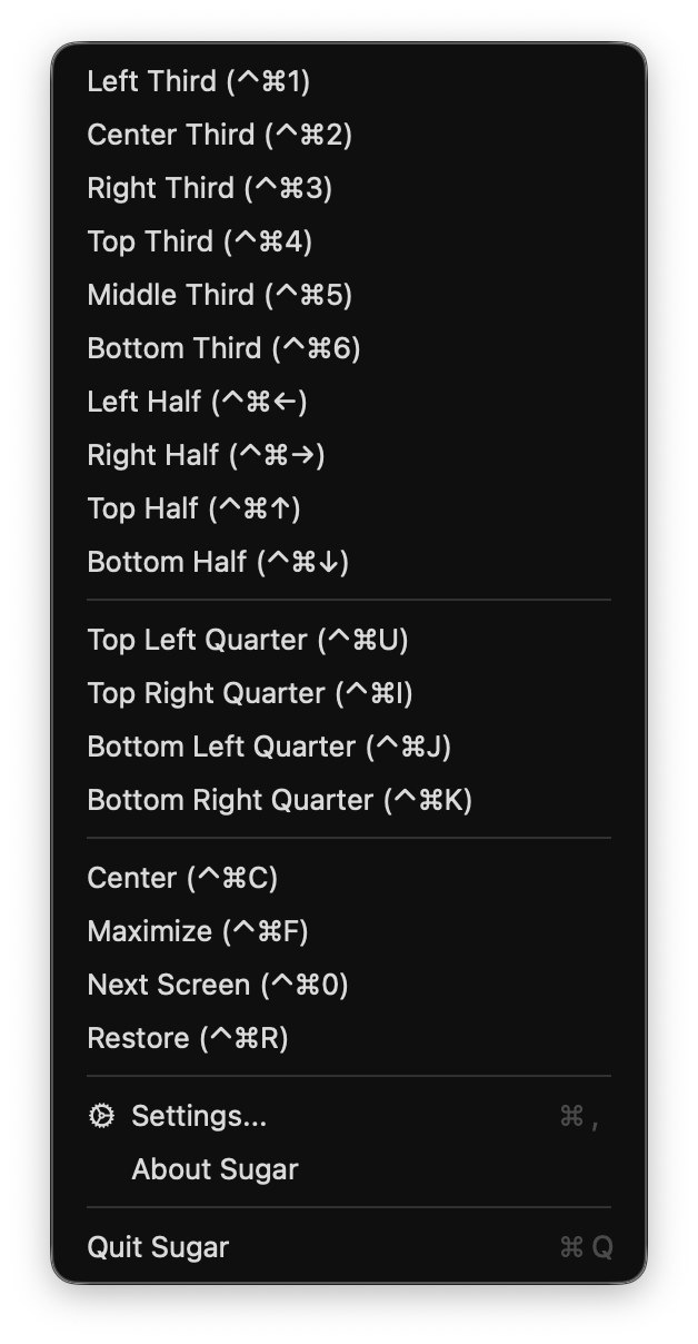 Sugar screenshot 3